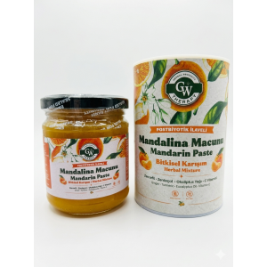 Mandalina Macunu (Postbiyotik, Zencefil, Zerdeçal, C Vitamini, Okaliptus Yağı İlaveli)