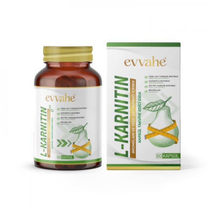 L-Karnitin, Bromelain ve Yeşil Çay Yaprağı İçeren Kapsül Takviye Edici Gıda